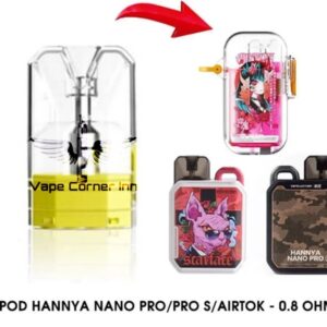 Đầu Pod Hannya Airtok - 0.8 - 1.0 OHM MESH COIL