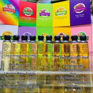 King Romio Saltnic Chai Thủy Tinh 30ML 35MG