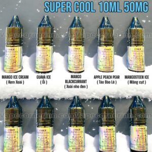 Saltnic CYMLX SUPER COOL JAM LAB 10ML 55MG Hộp Vàng