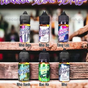 Tinh Dầu Saltnic WANNA - 30ml 50MG - Tinh Dầu Thái Lan