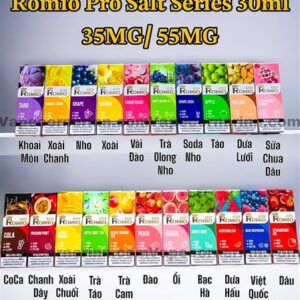 Tinh dầu Saltnic Romio 55MG - 30ML