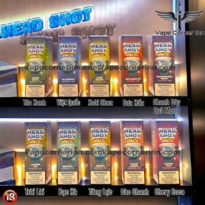 Juice Pod Head Shot, Tinh Dầu Saltnic 30ml 30MG